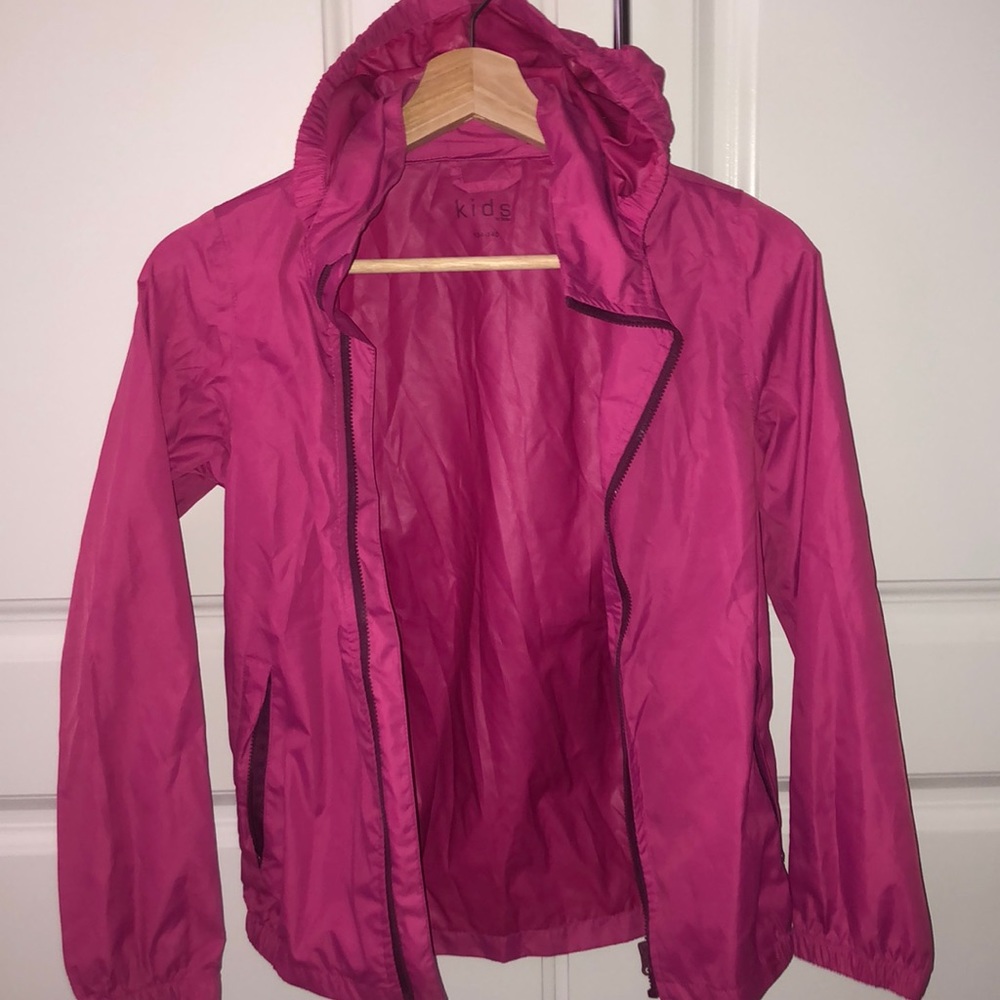 Pink windbreaker